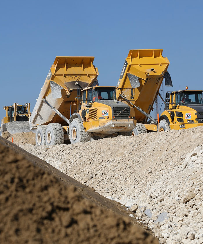 Travaux public à Montendre